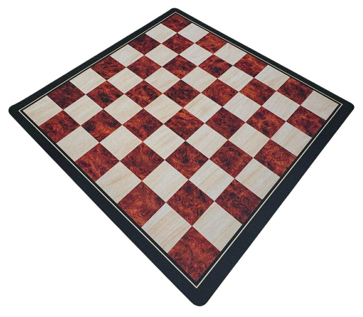 Series II - Wood Grain Thin Floppy Mousepad Chess Board by Chess Gorilla