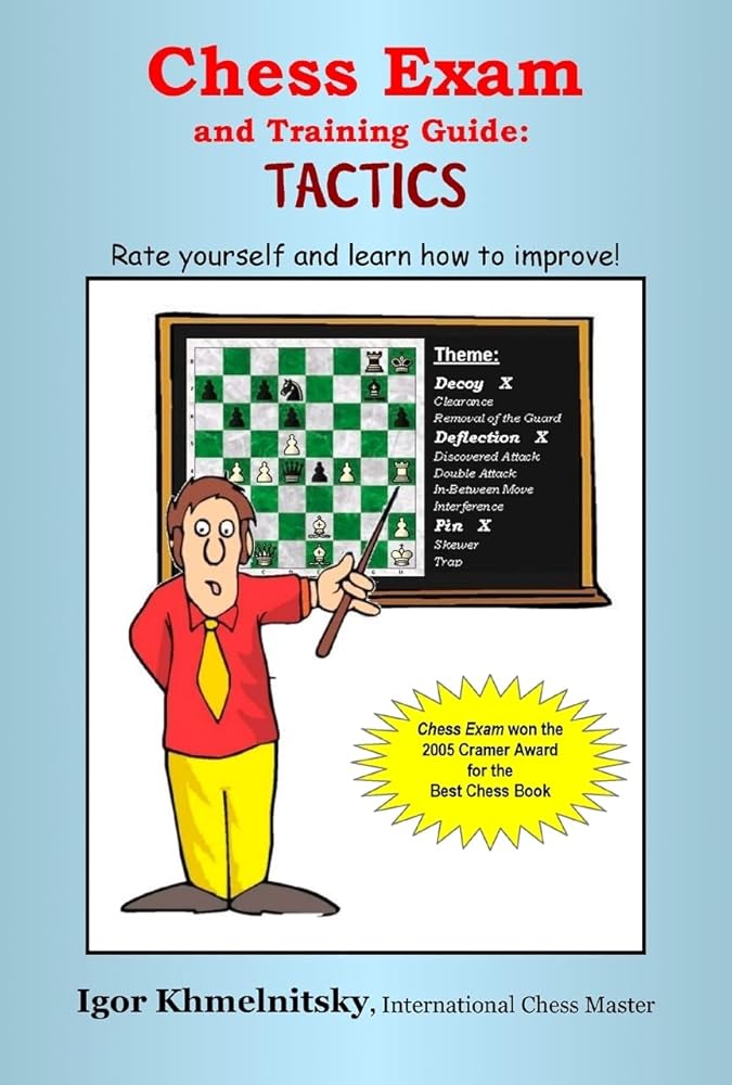 Chess Exam and Training Guide: Tactics: Rate Yourself and Learn How to Improve (Chess Exams) cover image