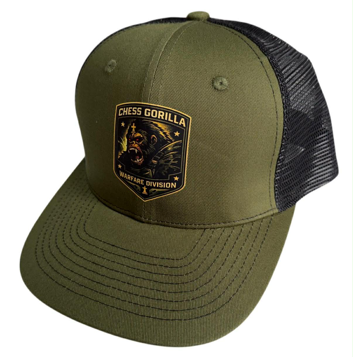 Chess Gorilla Warfare Trucker Hats