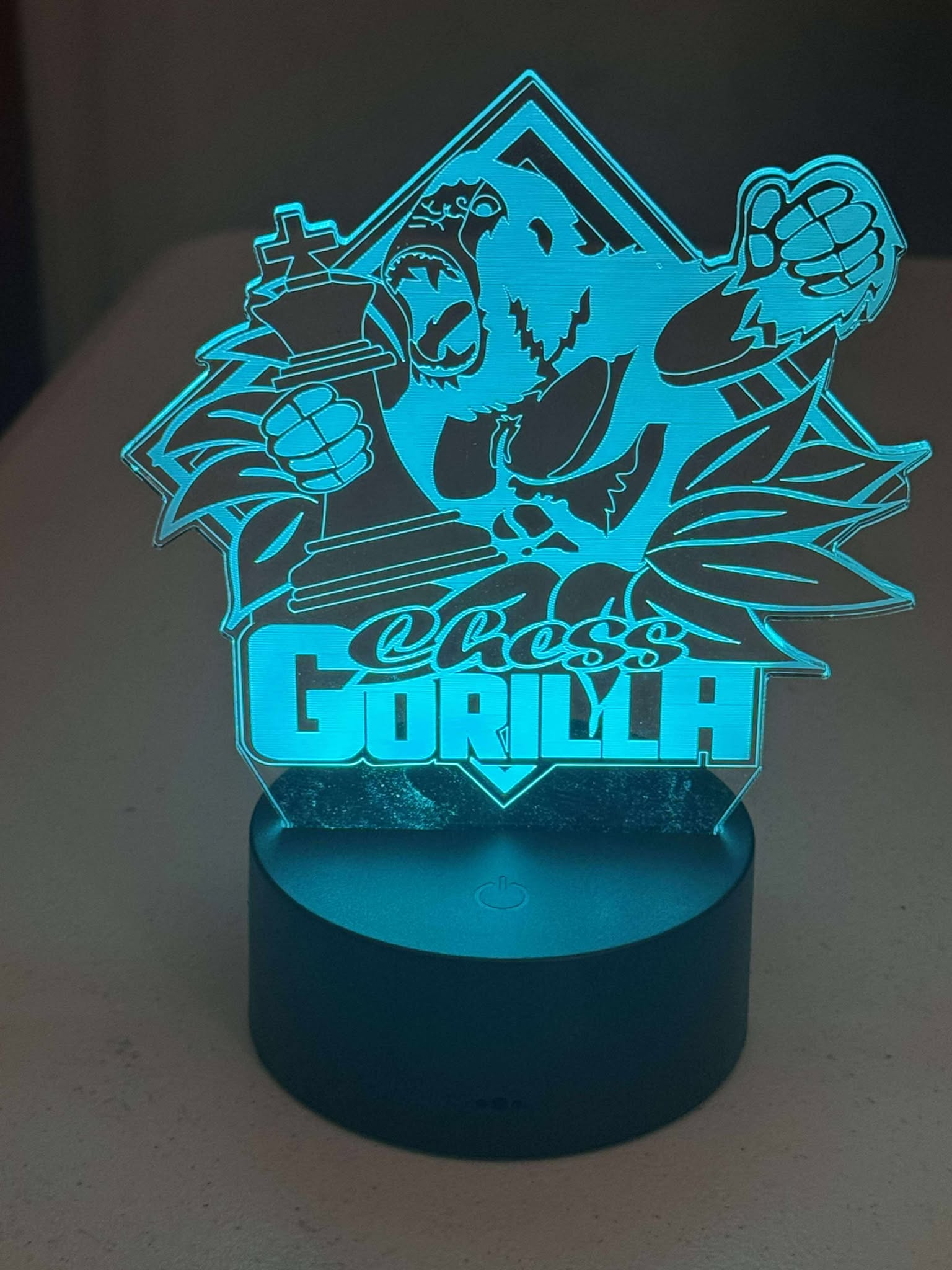 Chess Knight Light-The Gorilla ---New!