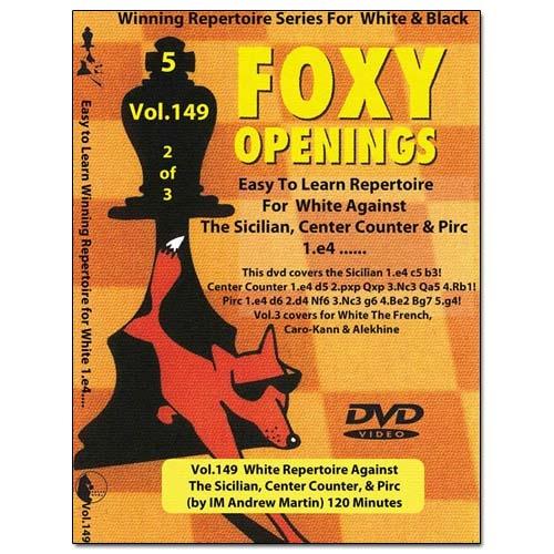 Foxy Download 149: White Repertoire w/Martin pt 2 Sicilian/Pirc