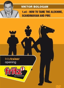 Fritz Trainer: 1.e4 Tame Alekhine, Scandinavian & Pirc w/Bologan