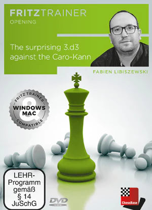 Fritz Trainer: Surprising 3.d3 against the Caro-Kann w/Libiszewski