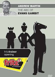Fritz Trainer: ABC of Evans Gambit w/ Andrew Martin