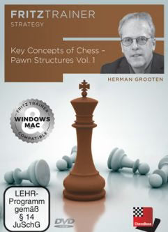 Fritz Trainer: Key Concepts of Chess 1 Pawn Structure w/Herman Grooten