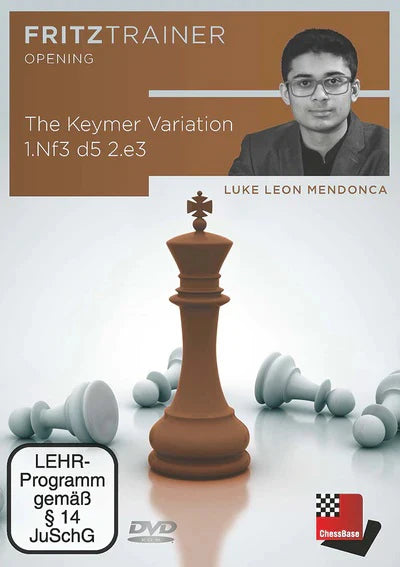 Fritz Trainer: Keymer Variation1.Nf3 d5 2.e3 w/Mendonca