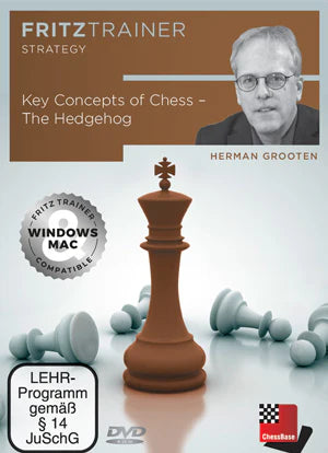 Fritz Trainer: Key Concepts of Chess-The Hedgehog w/Grooten