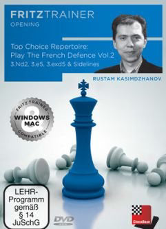 Fritz Trainer: Top Choice Repertoire French Defense 2 w/Kasimdzhanov