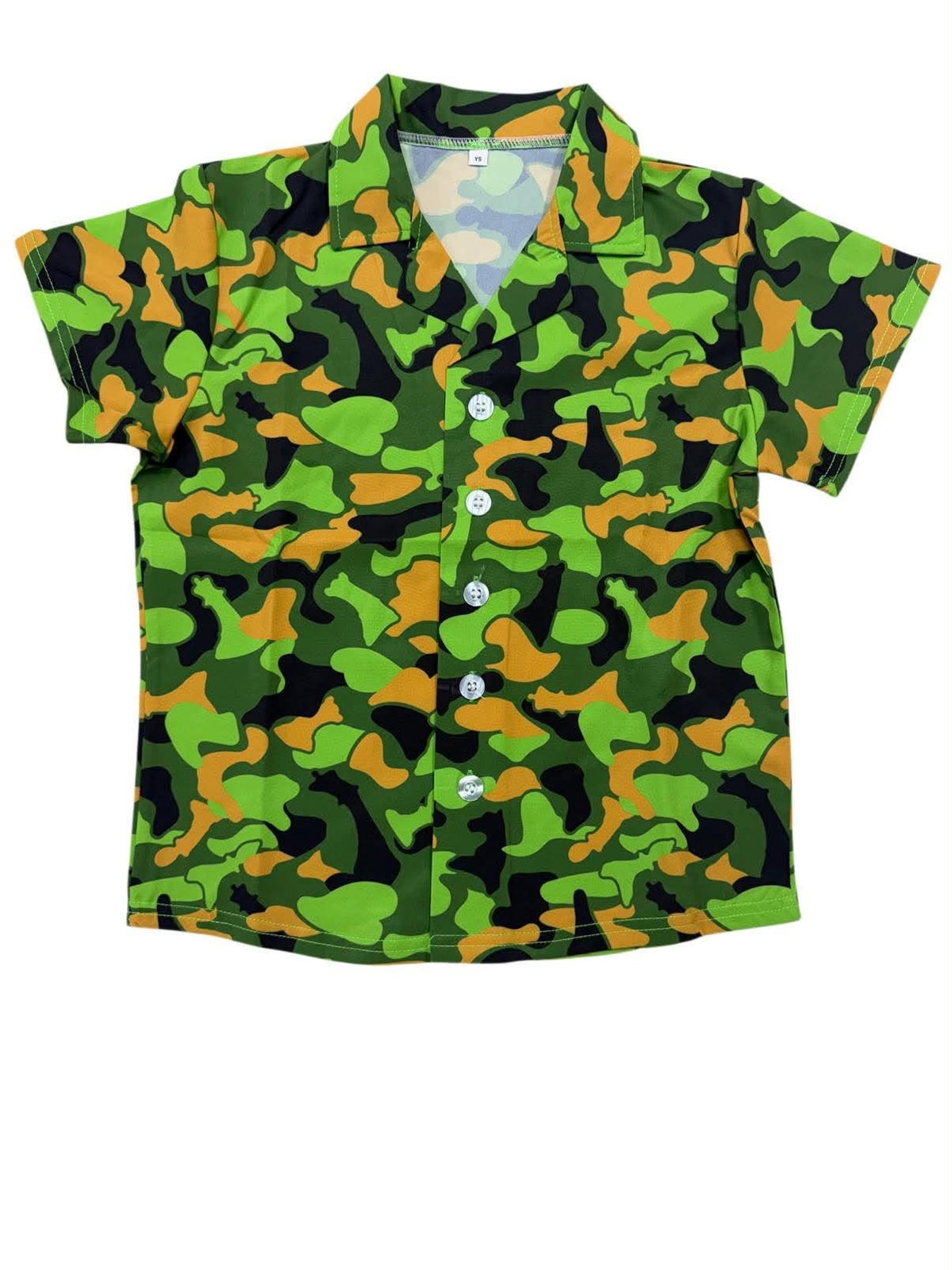 Hawaiian Shirts - Chess Camouflage - Kids Sizes