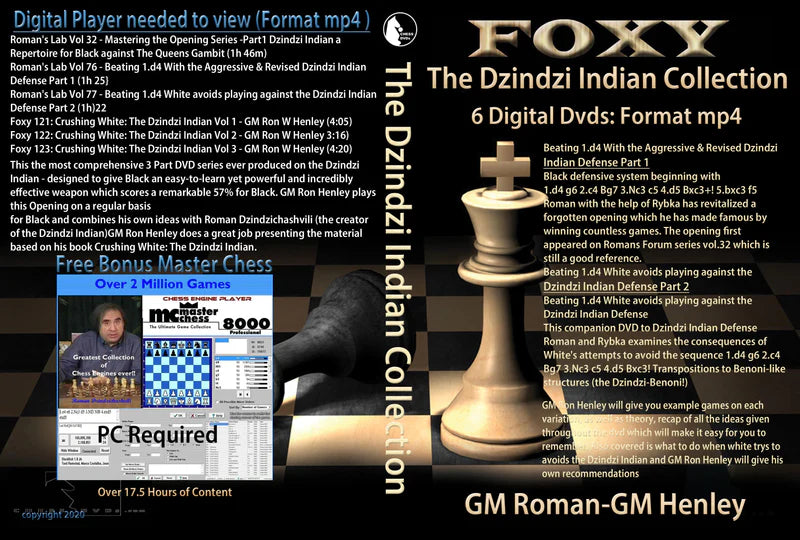 Foxy/Roman Collection: The Dzindzi Indian 6 vids
