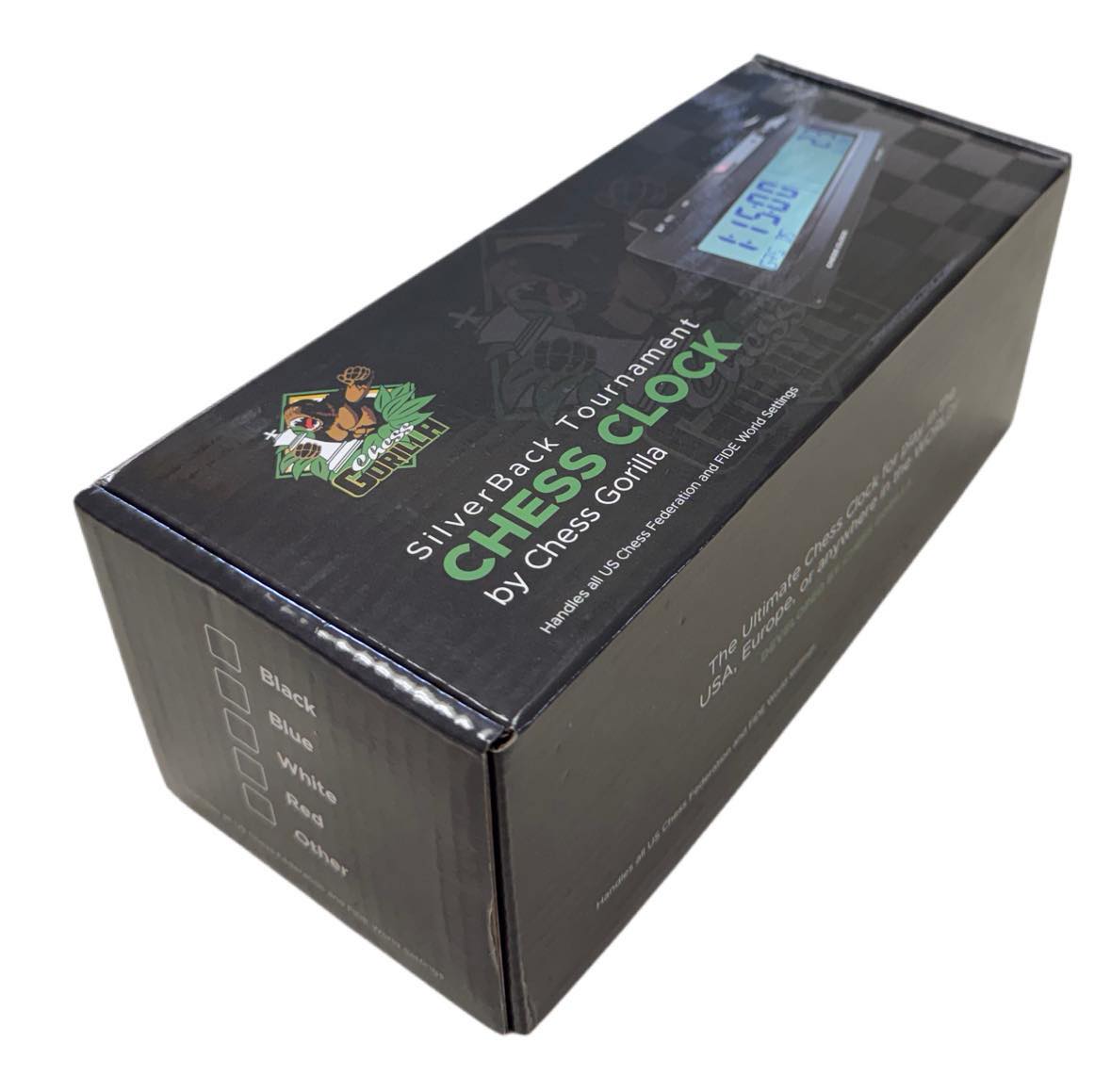 SilverBack Chess Clock by Chess Gorilla