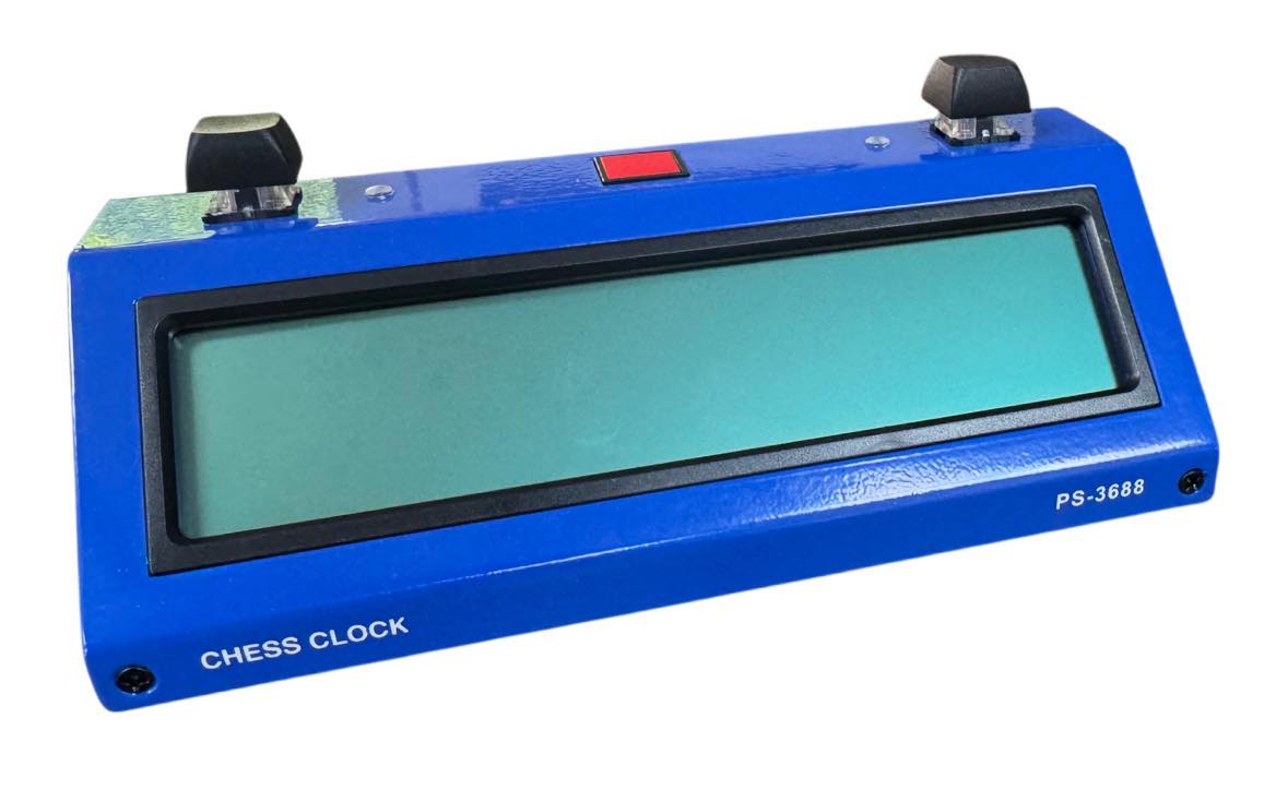 SilverBack Chess Clock by Chess Gorilla