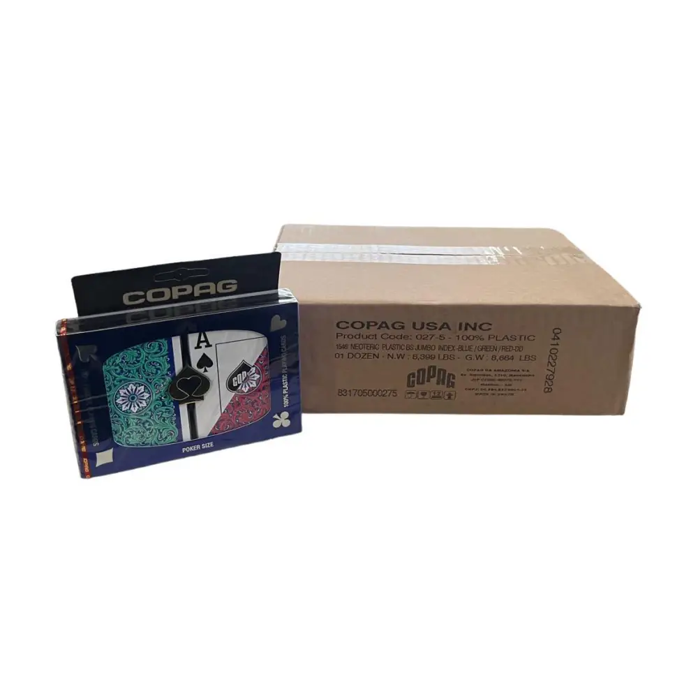 Bridge Super Index 1546 Blue Green Red COPAG Case