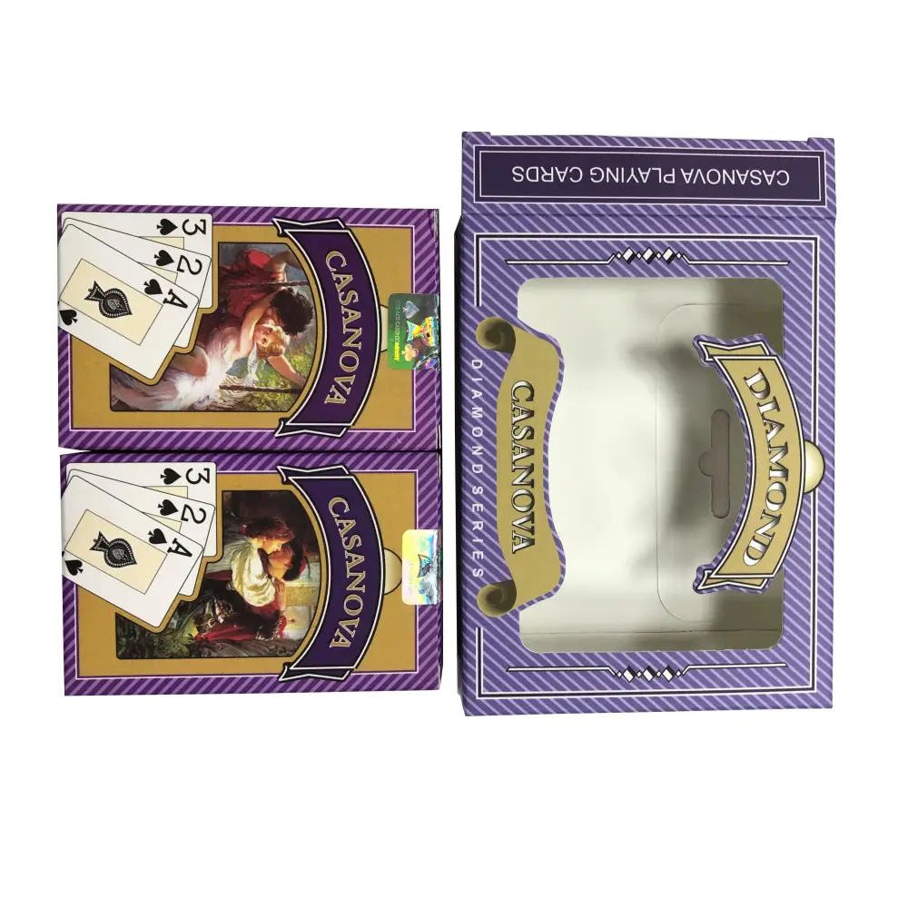 Casanova Bridge Playing Cards - Super Index
