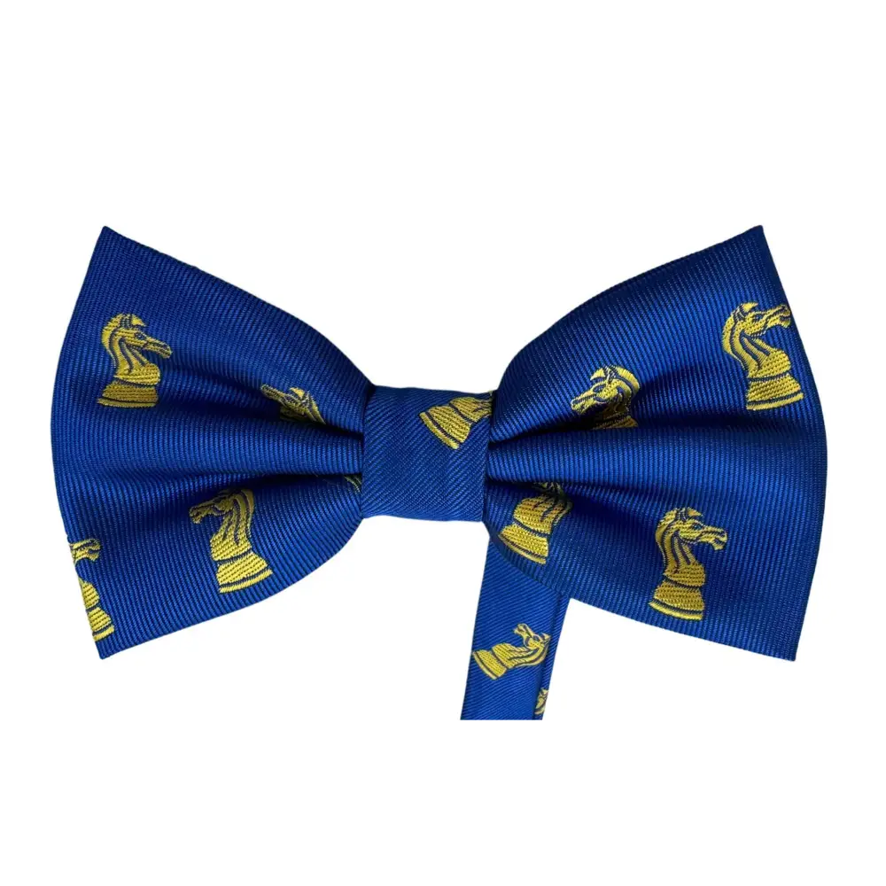 Chess Bow Tie Blue - Chess Apparel