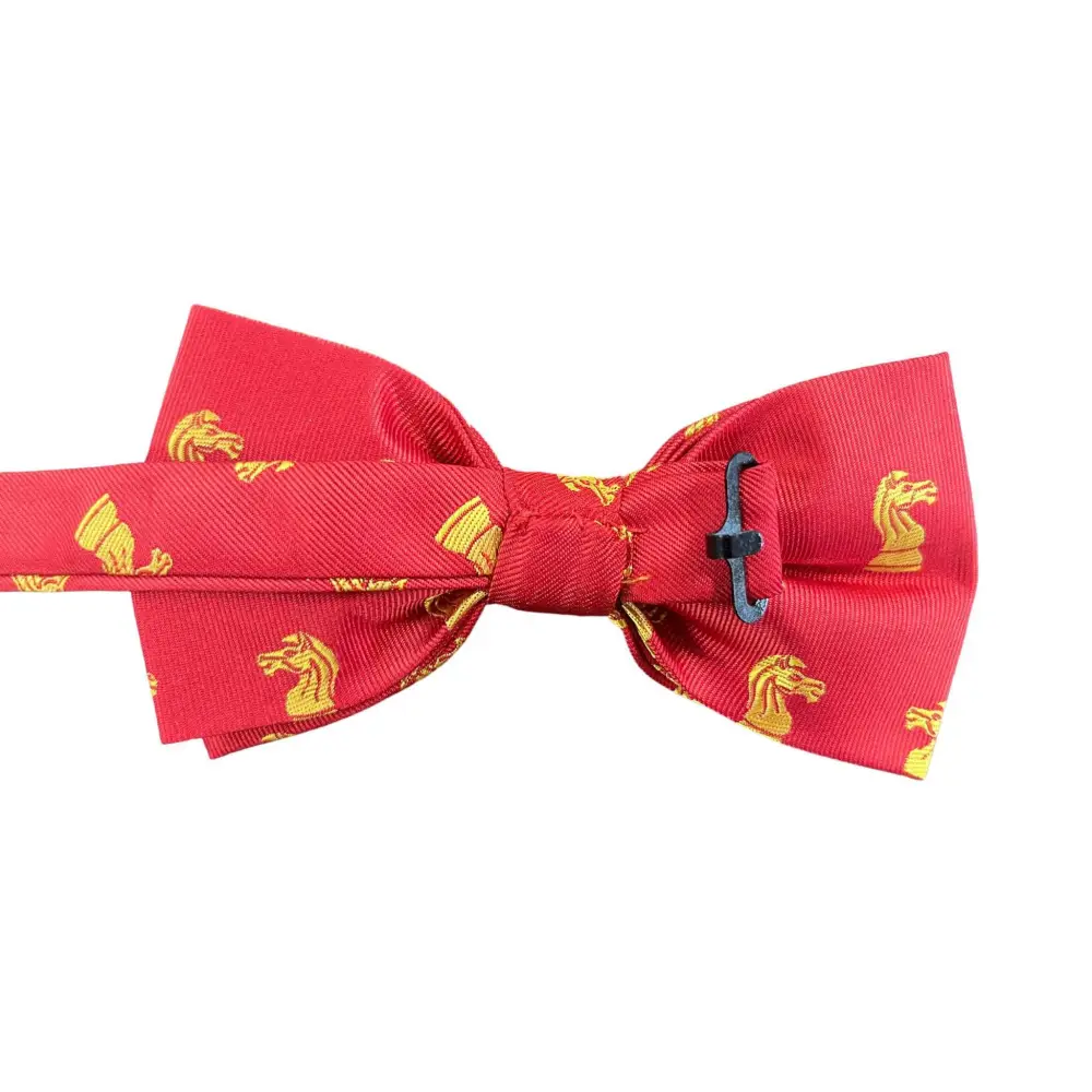 Chess Bow Tie Red - Chess Apparel