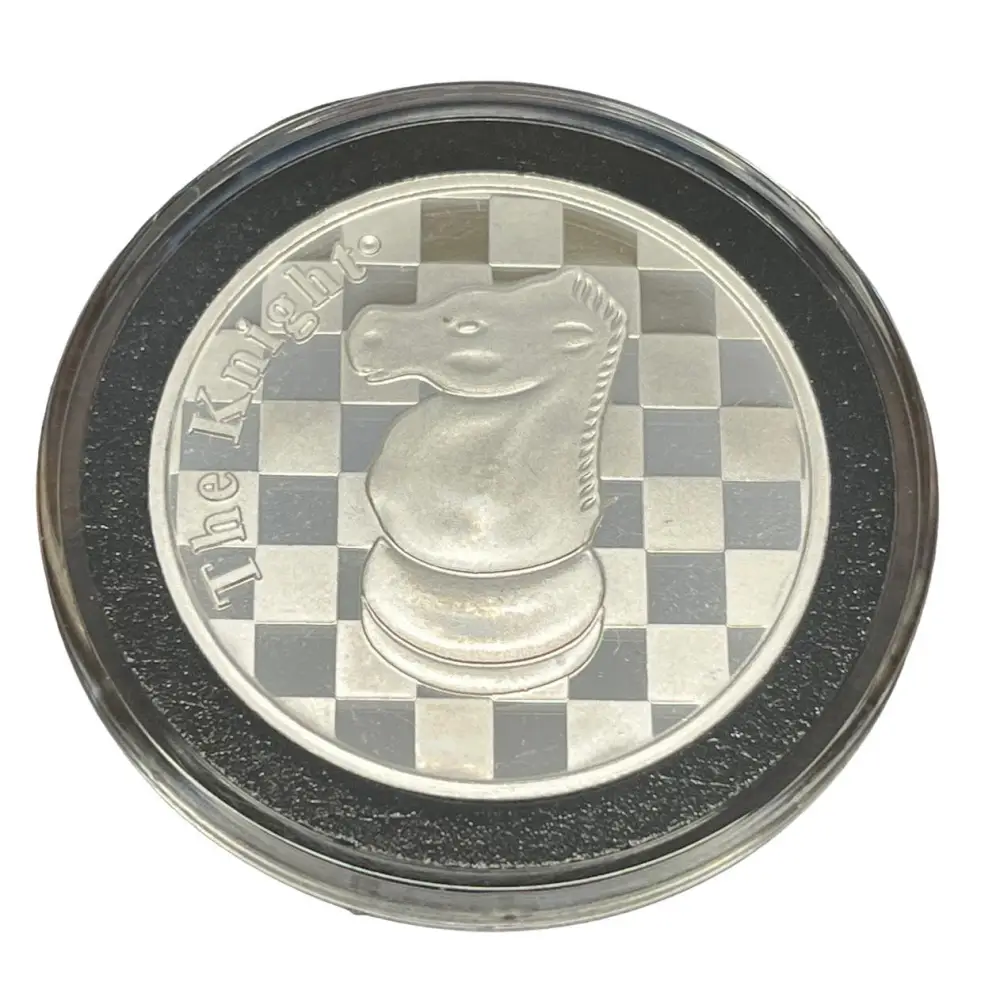 2nd Run Siver Round Chess Knight