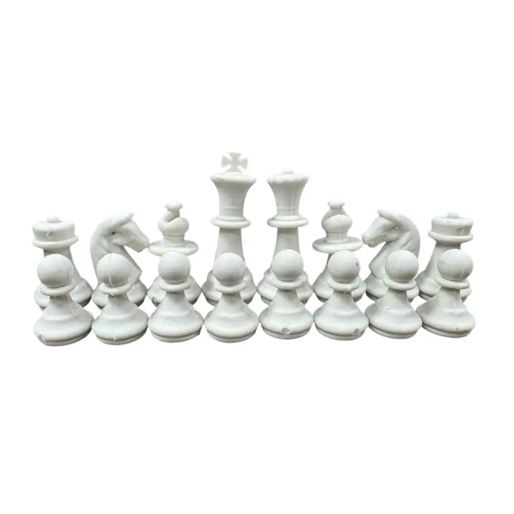 Chess Eraser Set - White - Chess Accessories