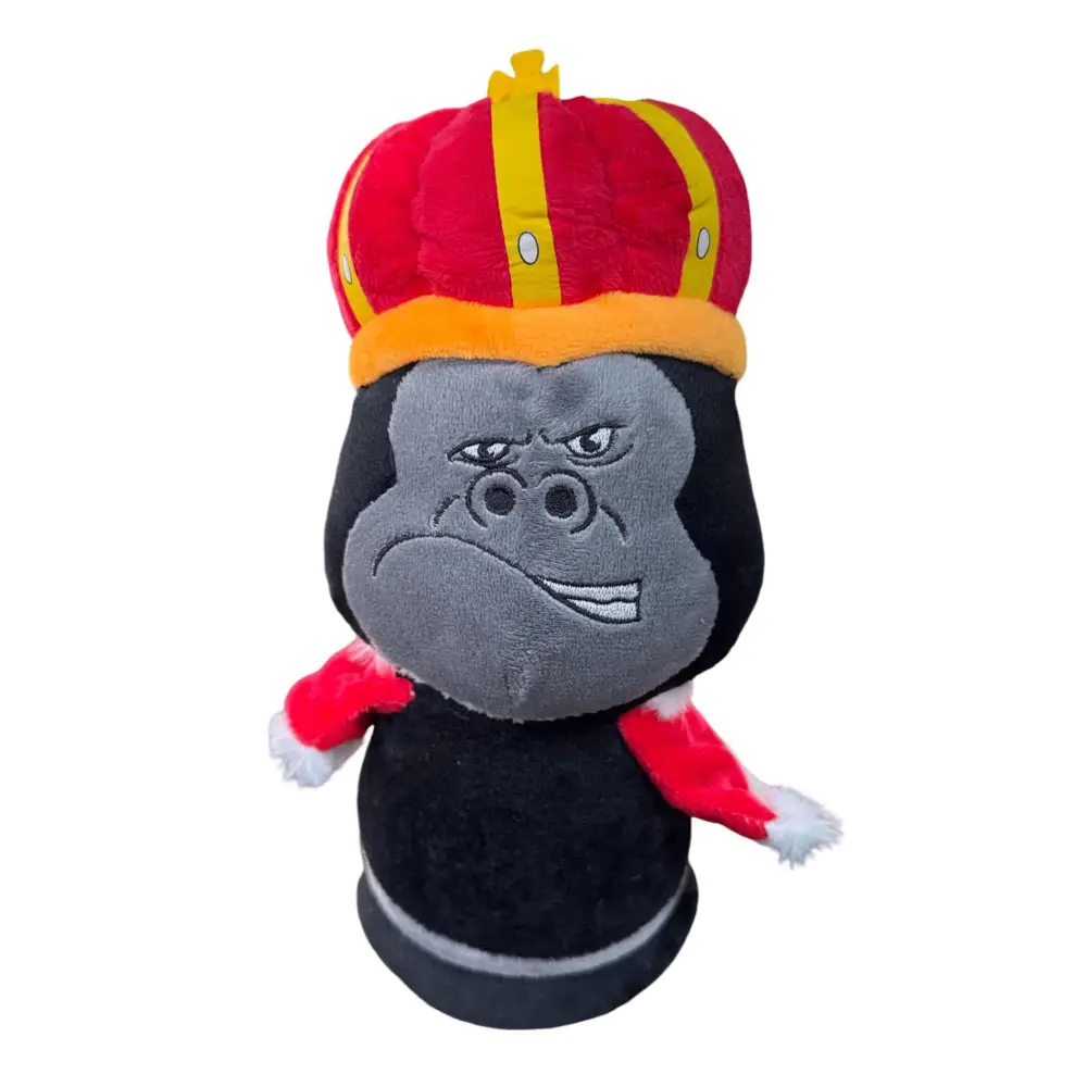 King Plush Stuffed animal black