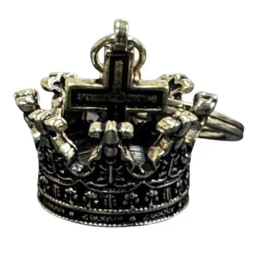King Metal Keychain Chess
