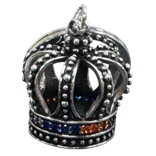 Queen Crown Jewels Chess Keychain