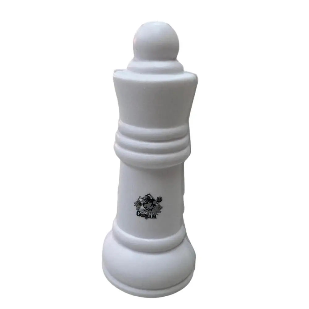 Chess Gorilla - Queen Squishy - Purple OR White - White - Chess Accessories