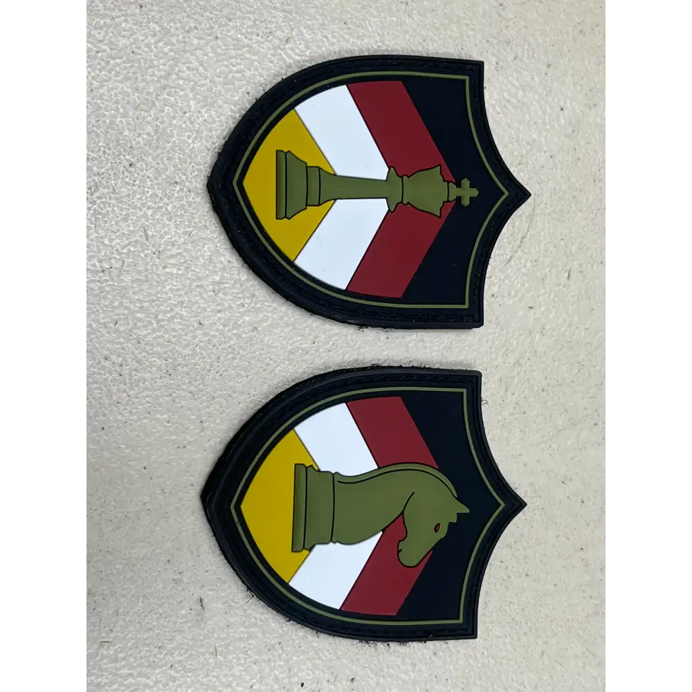 Chess Patches - Military Style - Velcro Backed - Chess Accessories