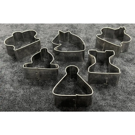 Chess Piece Cookie Cutters - Set of 6 - Chess Accessories