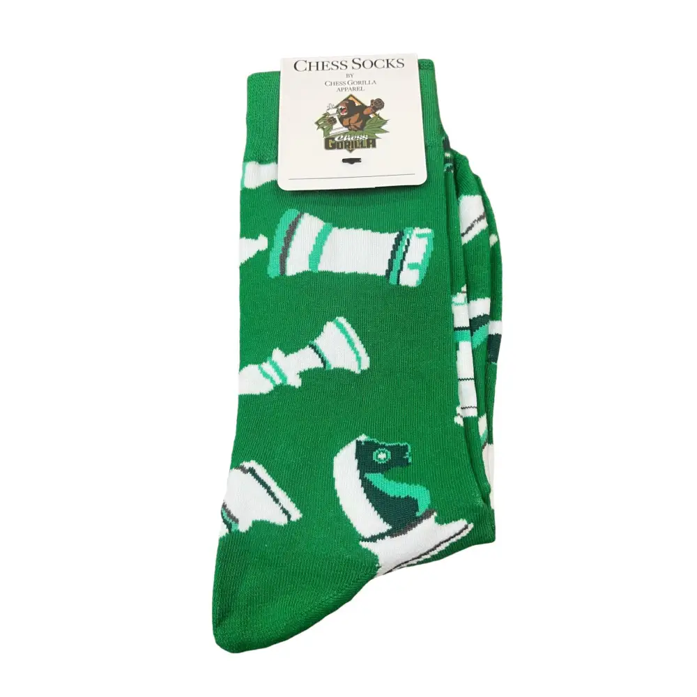 Green Chess Socks