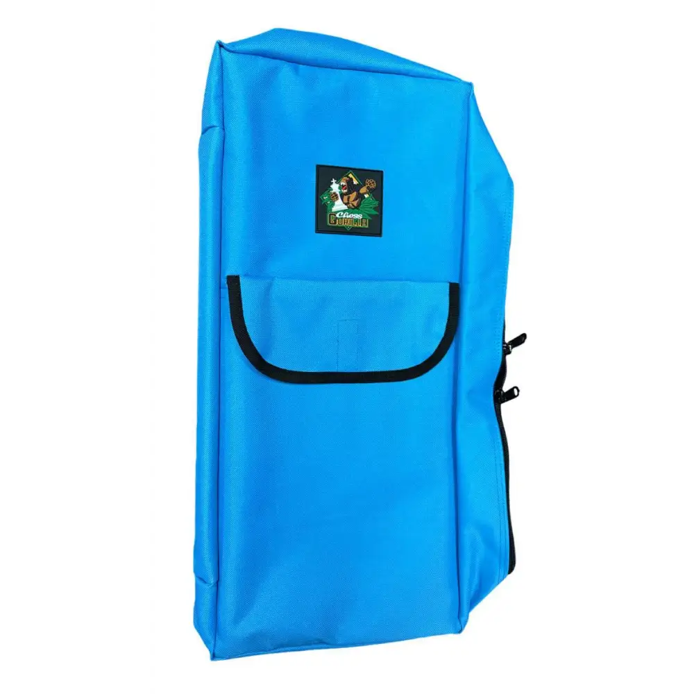 Neon Blue Chess Gorilla Backpack