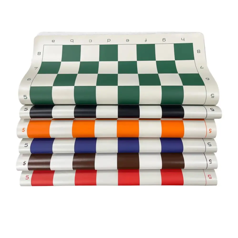 CLUB COMBO: Chess Set w/ Vinyl Board - Tournament Standard - Chess Combo