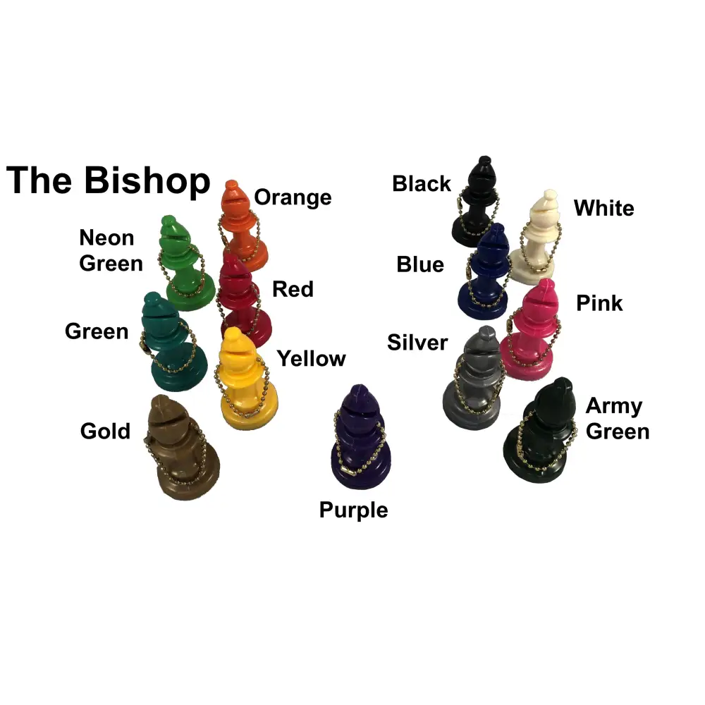 Bishop Keychain