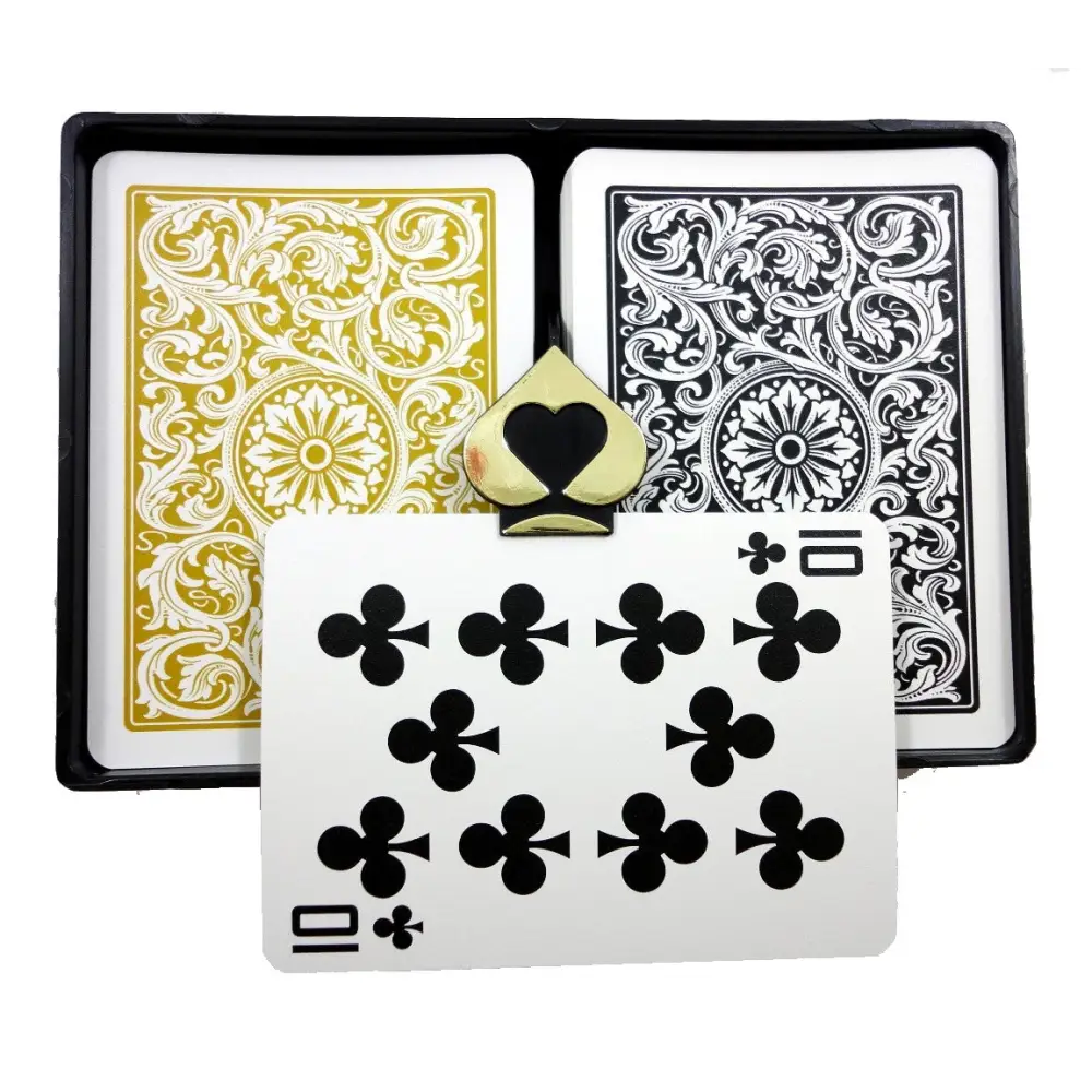 COPAG 1546 -Black & Gold - Regular Index - Poker