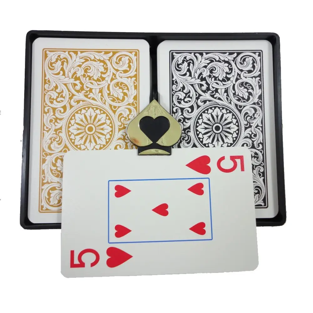 COPAG 1546 - Black & Gold - Jumbo Index - Bridge