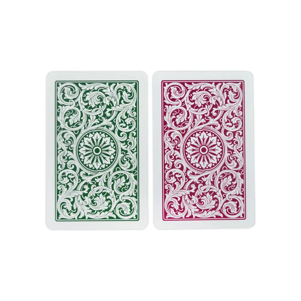 COPAG 1546 - Burgundy & Green - Regular Index - Bridge