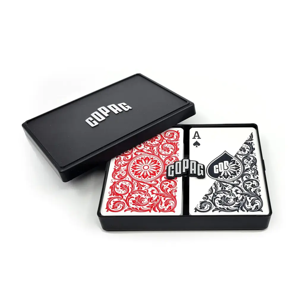 Copag 1546 Red & Black - Regular Index - Bridge