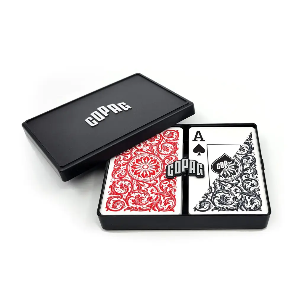 Copag 1546 Red & Black - Super Index - Bridge
