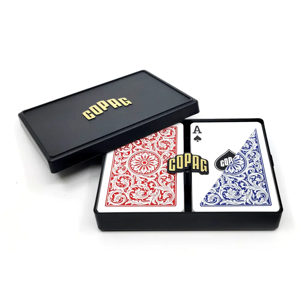Copag 1546 Red Blue Bridge Plastic Playing Cards