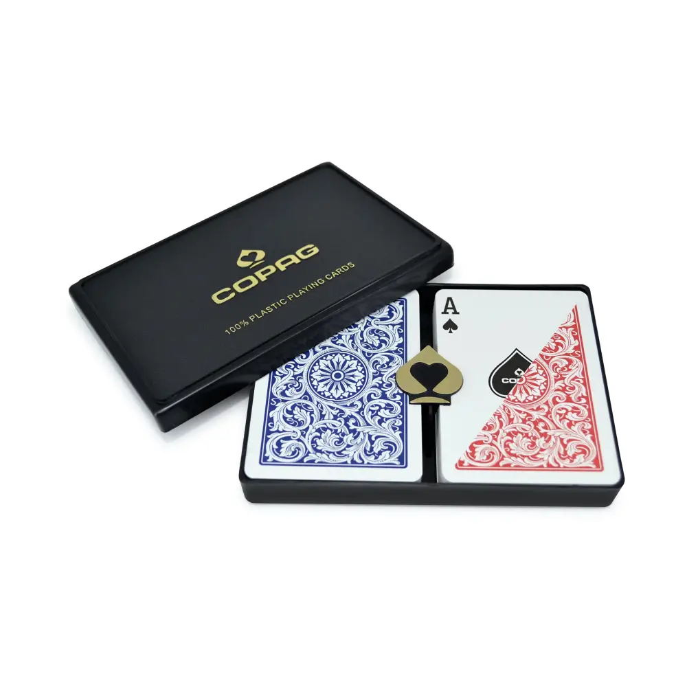 COPAG 1546 - Red/Blue - Regular Index - Poker