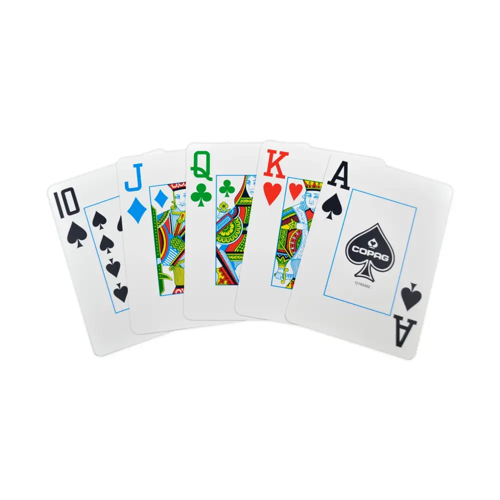 4 Color Pips Legacy Poker Jumbo