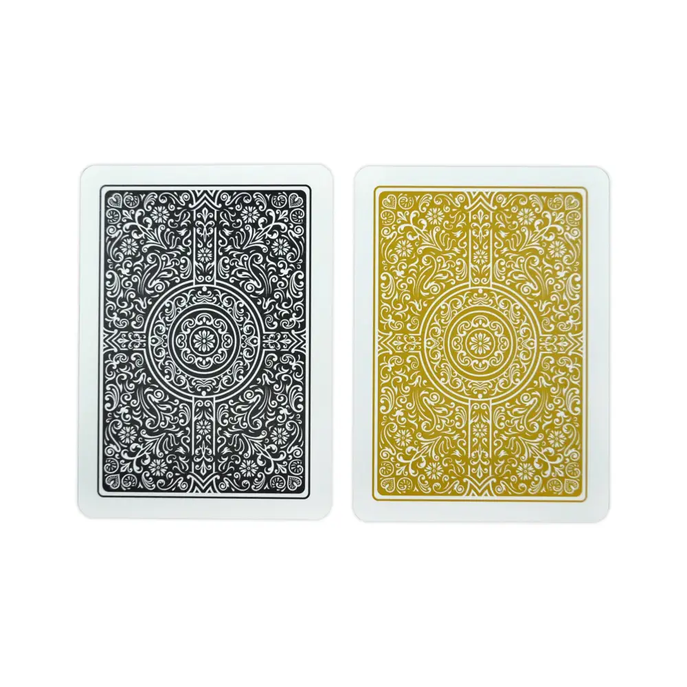 COPAG UNIQUE - Black / Gold - Regular Index - Poker