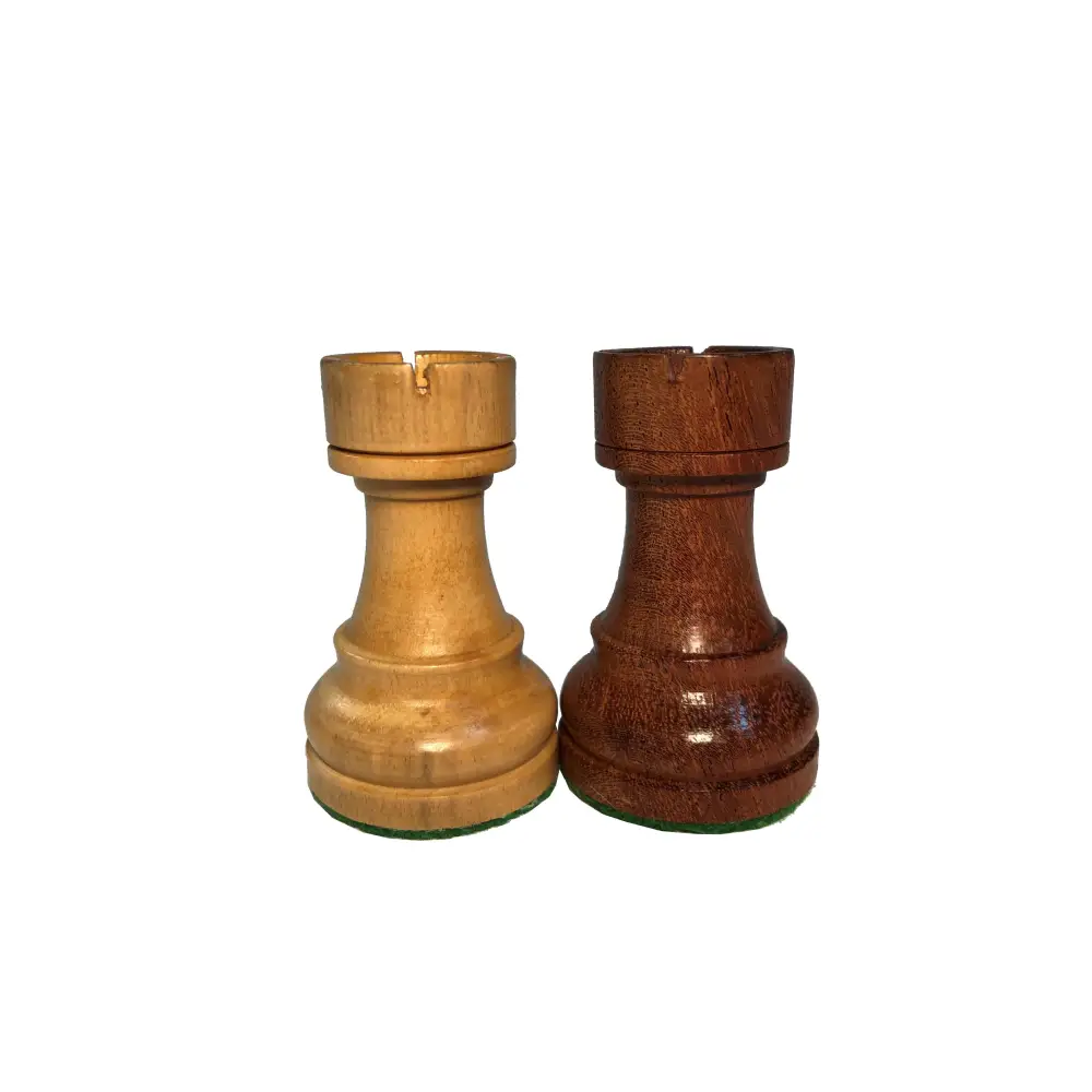 European Babul Chess Set Rook