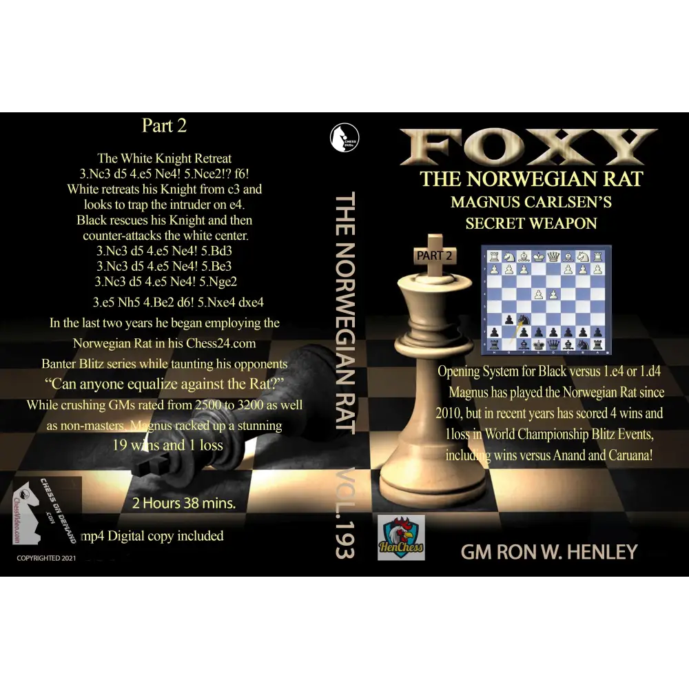 Foxy 192 193 194 Digital Download The Norwegian Rat - Magnus Carlsen