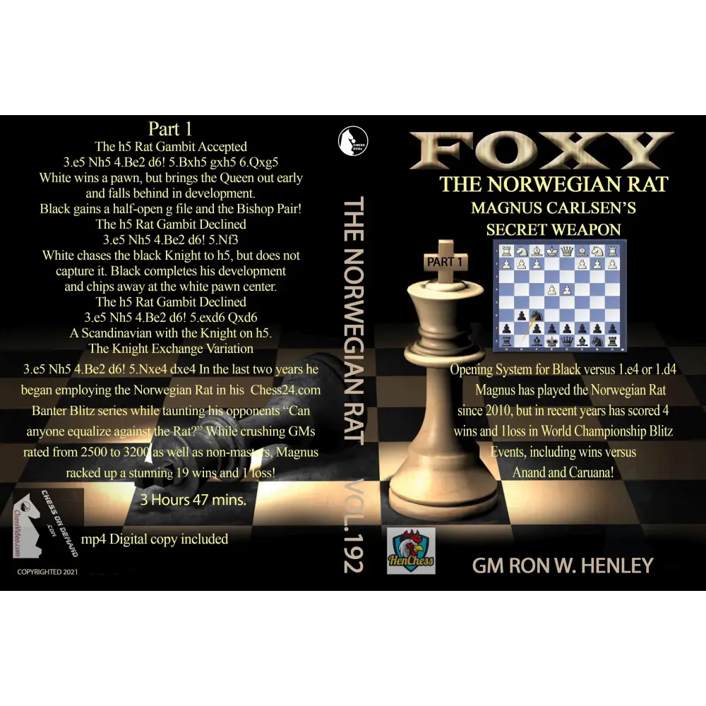 Foxy 192 193 194 Digital Download The Norwegian Rat - Magnus Carlsen