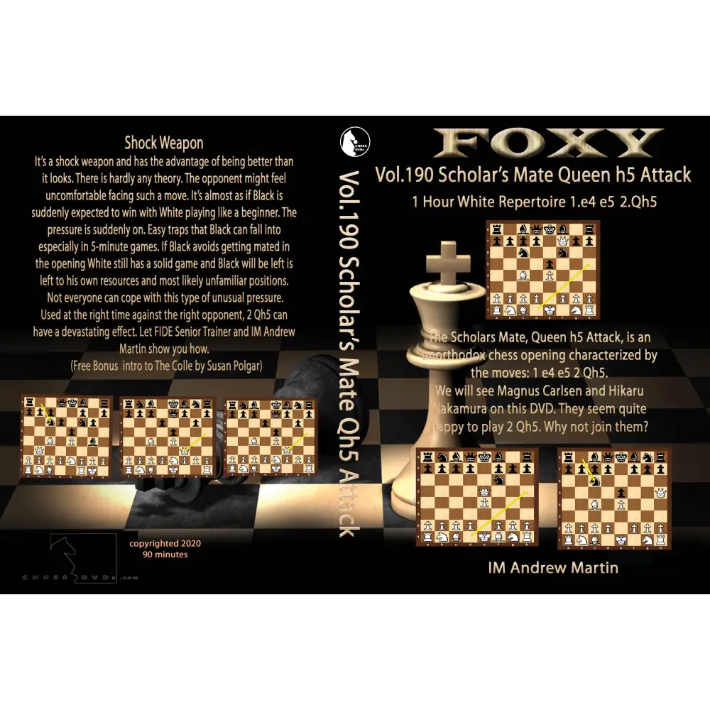 Foxy Chess 190 Download Shock Weapon Scholars Mate / Queen h5 Attack