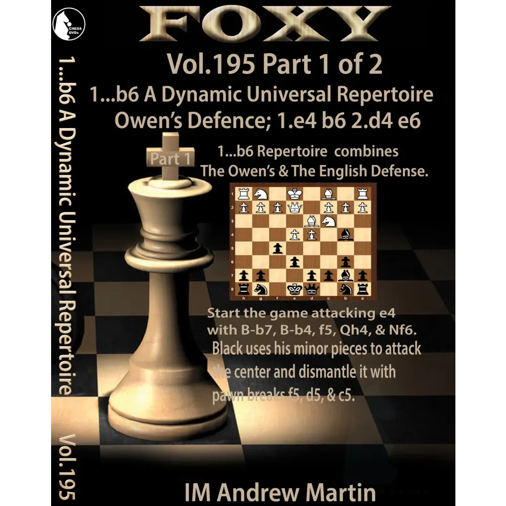 Foxy Chess 195 & 196 Download The Owens & English Defence