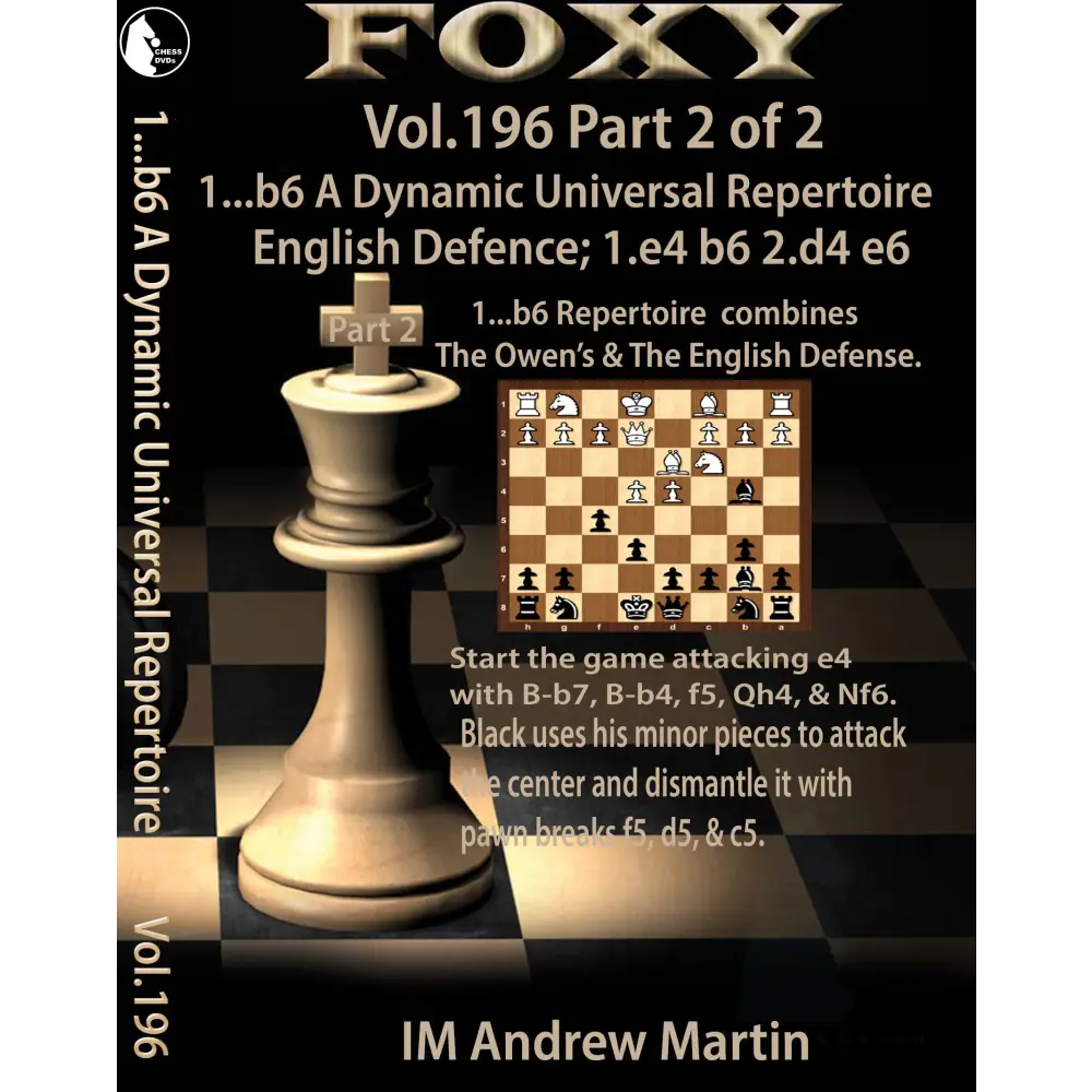 Foxy Chess 195 & 196 Download The Owens & English Defence