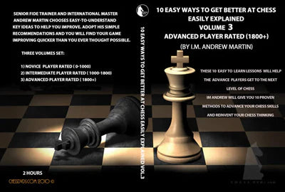 Foxy Download 116: 10 Easy Ways to Get Better At Chess vol 3 w/Andrew Martin