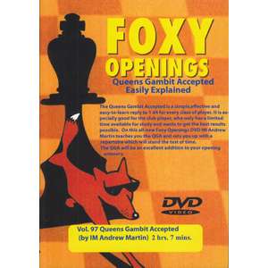 Foxy Download 097:Queens Gambit Accepted for Black w/Andrew Martin