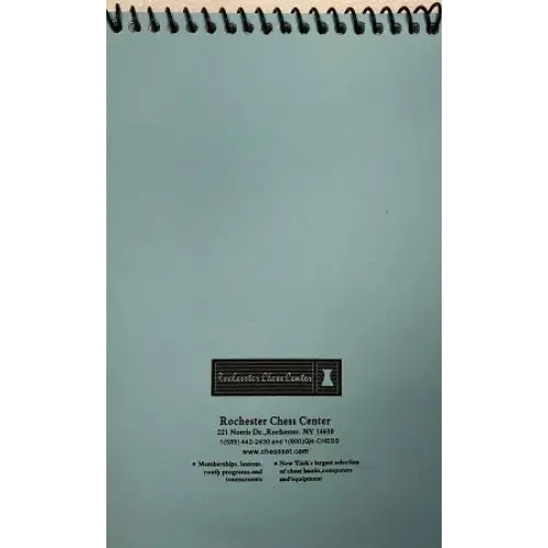 Happiness is a passed Pawn Softcover Back